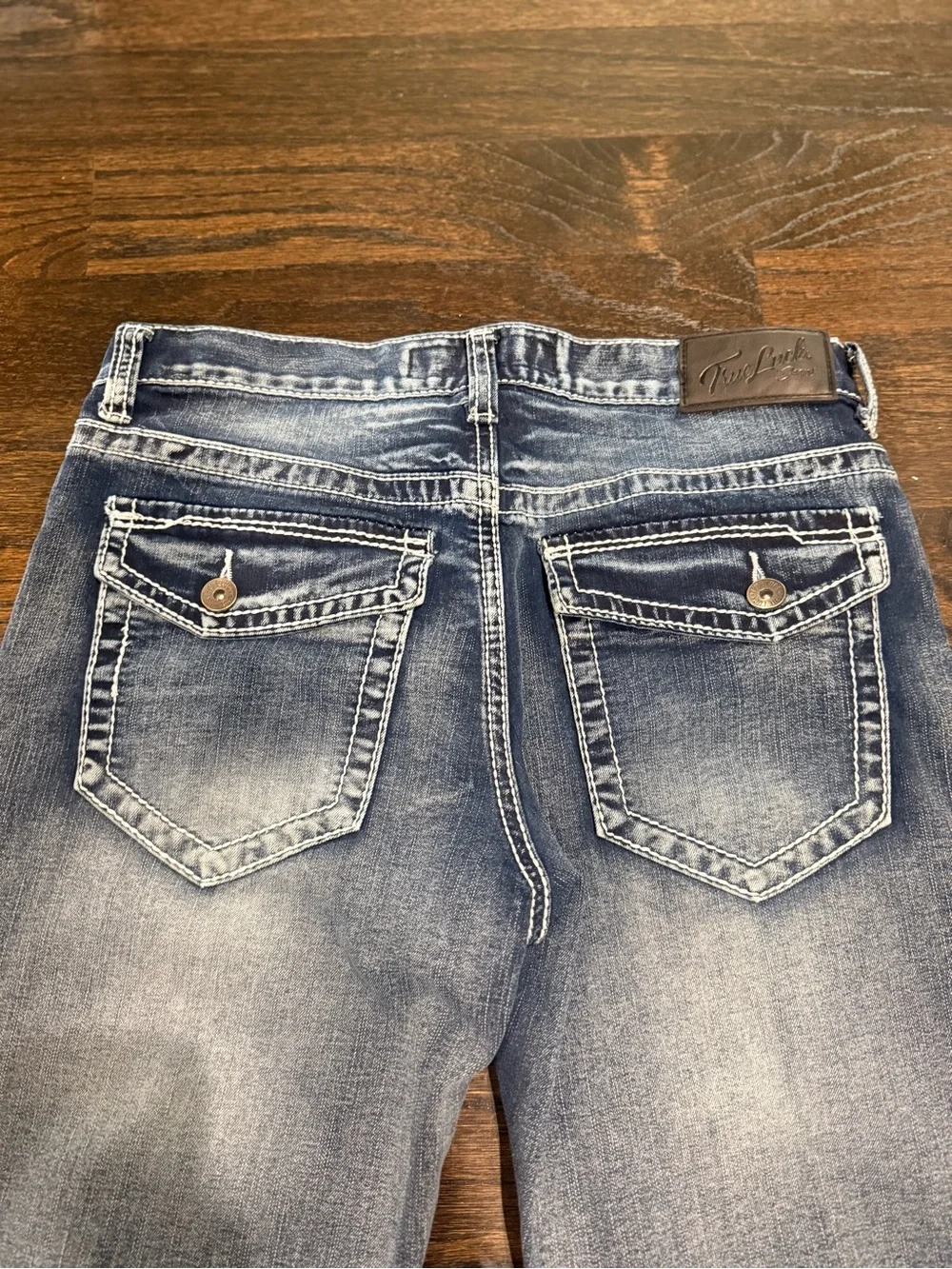 Classic Straight Fit Blue Jeans for Men